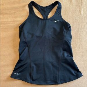 Nike Black Racerback Tank Size Small